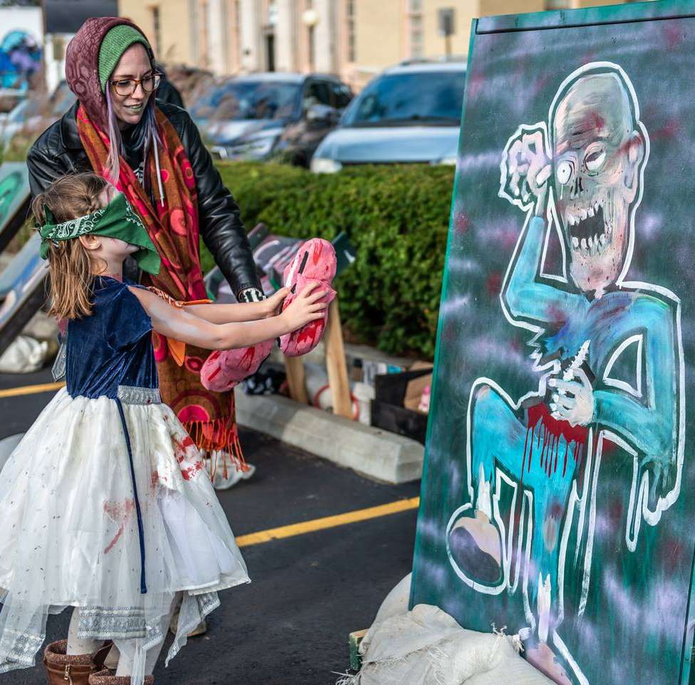 Zombie Carnival of Brainz - Indiana's Largest Food Drive Flash Mob